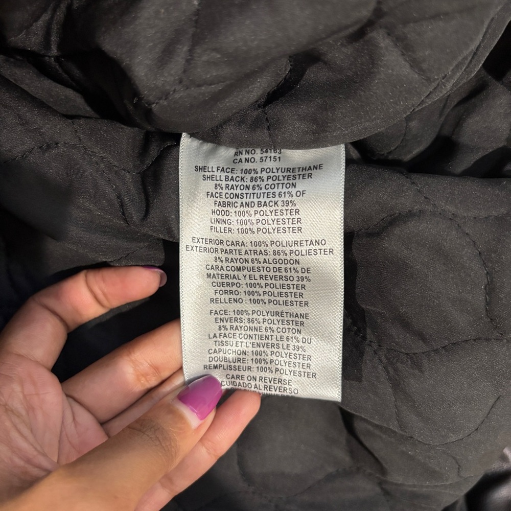Levi's Men's Faux-Leather Hooded Zip Jacket - Picture 10 of 10